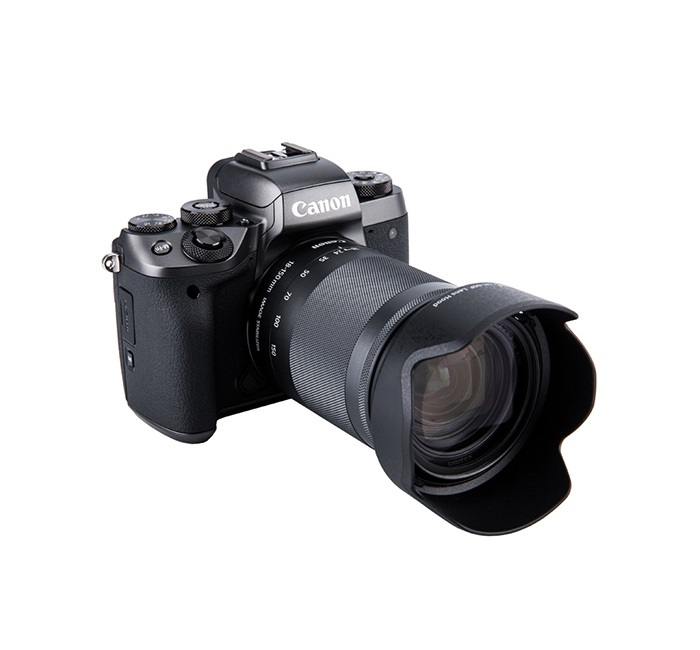  JJC Motljusskydd för Canon EF-M 18-150mm f/3.5-6.3 IS STM motsvarar EW-60F